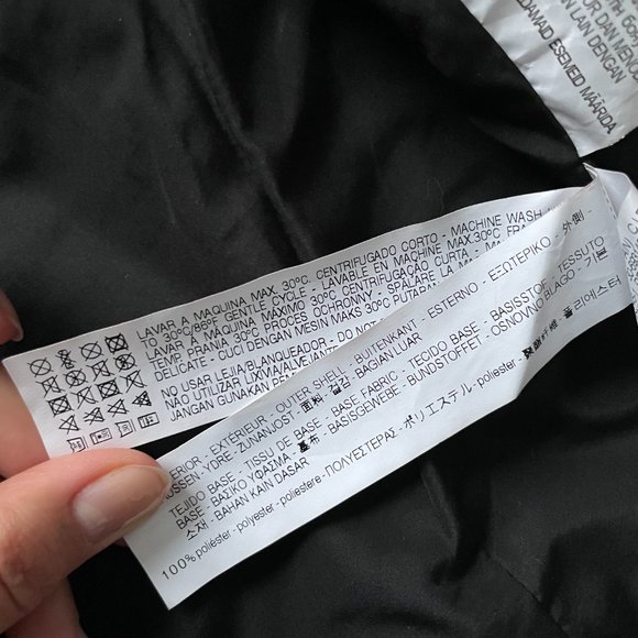 Zara Ruffled Faux Leather Jacket - Trafaluc - Picture 15 of 15